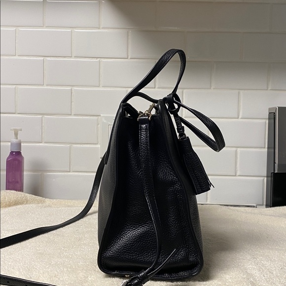 Kate Spade Black Pebbled Leather shoulder bag - Picture 5 of 9